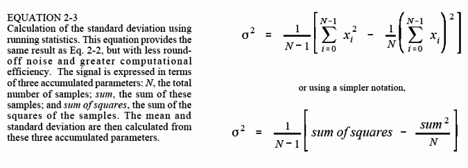 Mean And Standard Deviation